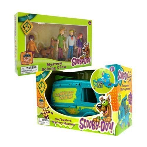 Scooby Doo - Goo Mystery Machine & Mystery Resolver Set Crew