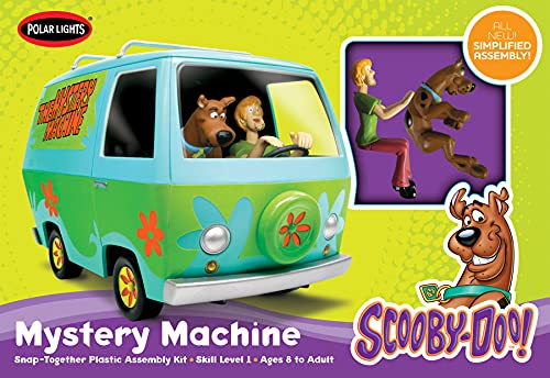 Scooby-Doo Mystery Machine with Scooby & Shaggy Figures 1:25 Polar Lights Plastic Kit