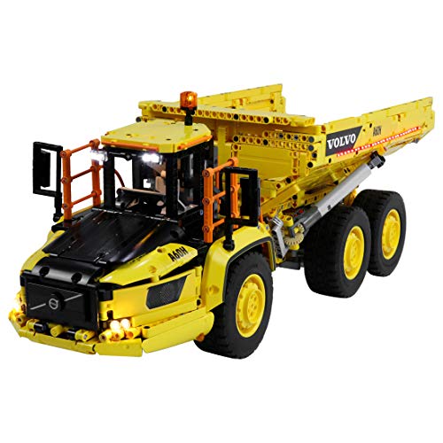 Seasy Juego de iluminación para Lego Technic Volvo Dumper (6 x 6), juego de iluminación LED compatible con Lego 42114 (sin juego Lego).