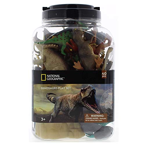 SELECCION DRIM National Geographic Cubo de Dinosaurios 40 Piezas