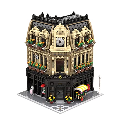 SENG MOC-88507 - Kit de montaje para oficina de correos de esquina, 4534 piezas, construcción modular de casas, compatible con Lego 10270 (Autorizado y diseñado por Simon)