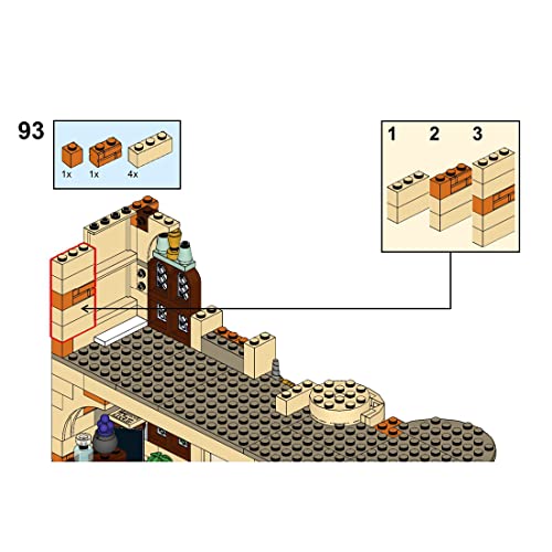 SENG Torre de reloj astronómica MOC-55437, 1240 piezas modular casa con bloques de sujeción, arquitectura, compatible con torre de astronomía Lego 75969