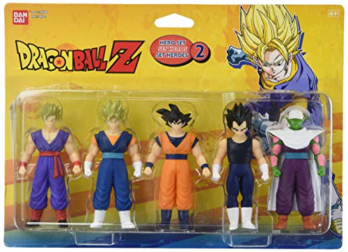 Set de 5 Héroes Dragon Ball versión 2