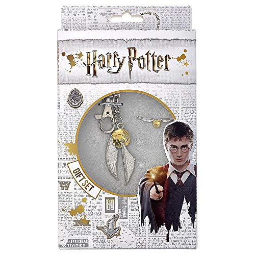 Set llavero + pin Golden Snitch Harry Potter