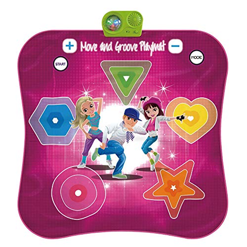 SHDT Light Up Dance Mat, Arcada Estilo Juegos De Baile con Construido En Pistas De Música, Baile Juega Desafío Rhythm & Batir Playmat