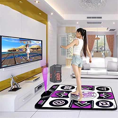 SHDT Wired Dance Mat Cojín De La Danza, Baile Antideslizante Manta Ritmo Y Beat Game Pad Danza del Paso De Bajar De Peso De Ratón del Bailarín De Manta, Ordenador Dedicado,A