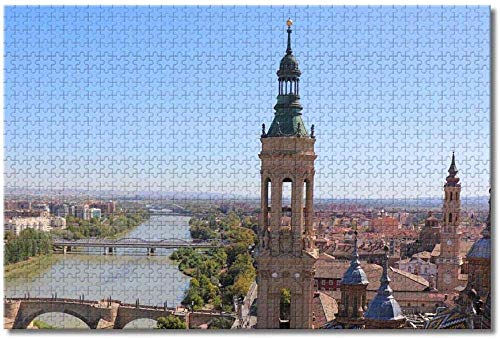 SHENLIJUAN Puzzle de 1000 niños Juguetes educativos Chuyue.co Catedral de Prara, Zaragoza, España educativos para niños Rompecabezas Juego de