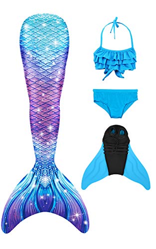 shepretty Traje de Baño de La Cola Sirena de Las Muchachas Bikini Set，xiaolanG5,130