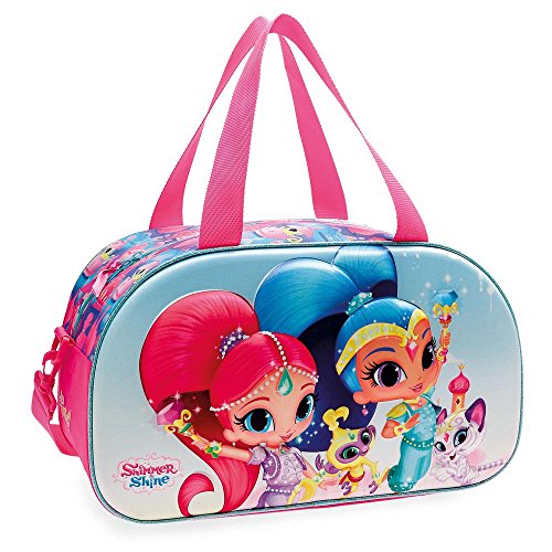 Shimmer and Shine Twinsies Bolsa de Viaje Multicolor 44x25x22 cms Poliéster 24.2L