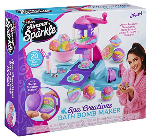 Shimmer and Sparkle- SPA Creations - Set de Juego para Hacer Bombas de baño, Multicolor (Larose Ind 17819)