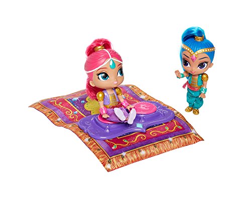 Shimmer y Shine Alfombra mágica voladora, accesorio muñecas (Mattel FHN22)