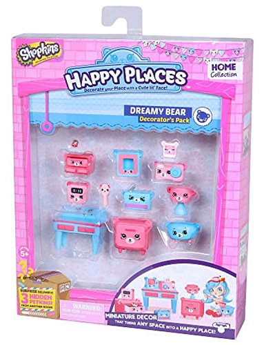 Shopkins Happy Places Decorator Pack Dreamy Bear