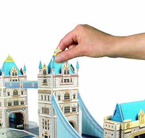 Simba 106137415 - Puzzle en 3D diseño Tower Bridge [Importado de Alemania]