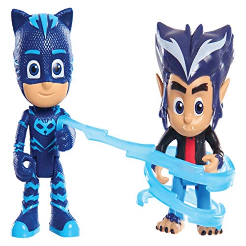 Simba 109402223 PJ Masks - Juego de Figuras de Catboy con howler, Unisex para niños