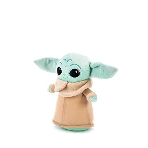 Simba-6315875796 Peluche The Child Baby Yoda 18 cm, Licencia Oficial Disney, para Todas Las Edades, Multicolor (6315875796)