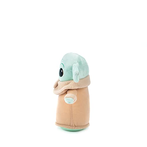 Simba-6315875796 Peluche The Child Baby Yoda 18 cm, Licencia Oficial Disney, para Todas Las Edades, Multicolor (6315875796)