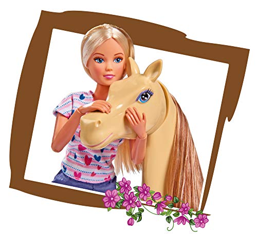 Simba Steffi Love Muñeca con Caballo, multicolor, Miscelanea (5730939)