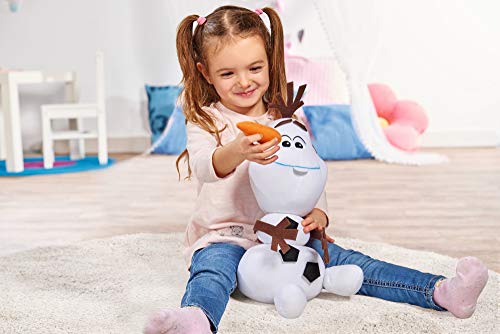 Simba Toys Peluches Disney - Peluche de Olaf de la Película Frozen, para Niños de todas las edades - 30 cm