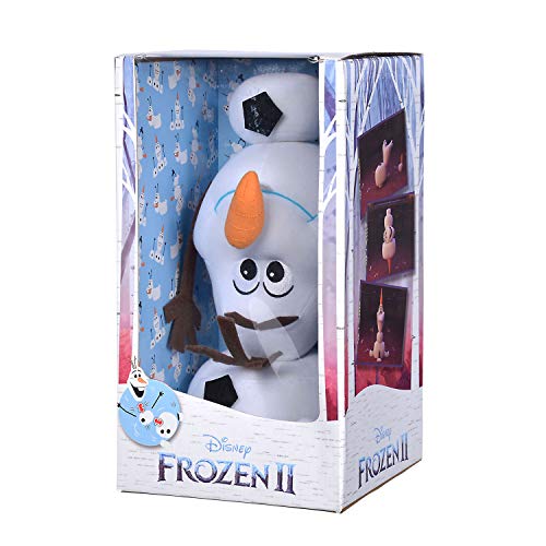 Simba Toys Peluches Disney - Peluche de Olaf de la Película Frozen, para Niños de todas las edades - 30 cm