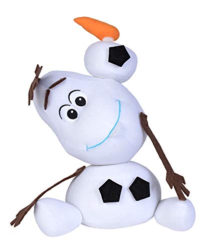 Simba Toys Peluches Disney - Peluche de Olaf de la Película Frozen, para Niños de todas las edades - 30 cm