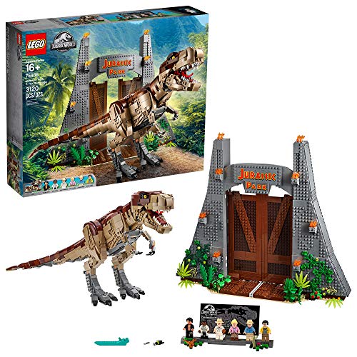 Sinoeem LEGO Jurassic World Jurassic Park: T. rex Rampage 75936 Kit de construcción, nuevo 2020 (3120 piezas)