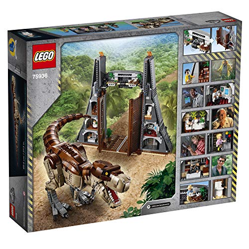 Sinoeem LEGO Jurassic World Jurassic Park: T. rex Rampage 75936 Kit de construcción, nuevo 2020 (3120 piezas)