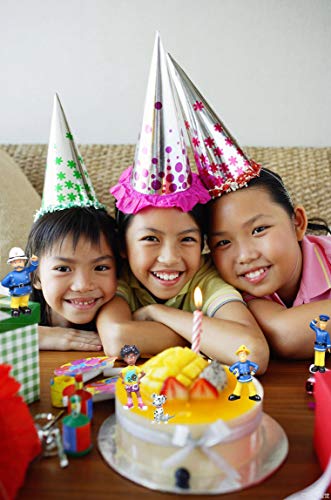 smileh Sam El Bombero Cake Topper Figuras Bombero Figuras Decoración Para Tarta Bombero Mini Figuras Set 12 Piezas