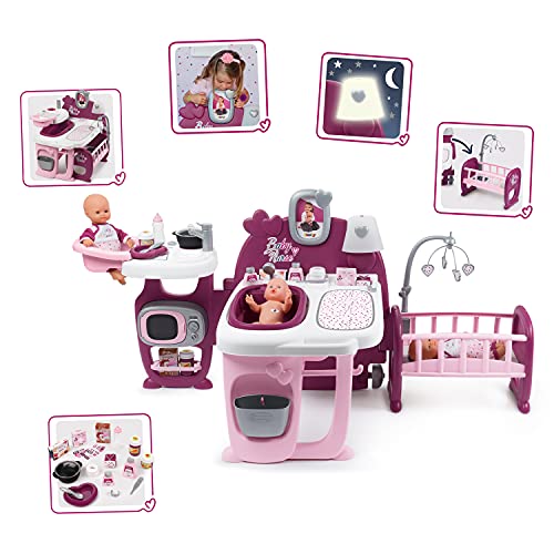 Smoby 220349 La Casa de Los Bebés Baby Nurse para Muñecos Bebé, multicolor, única , color/modelo surtido