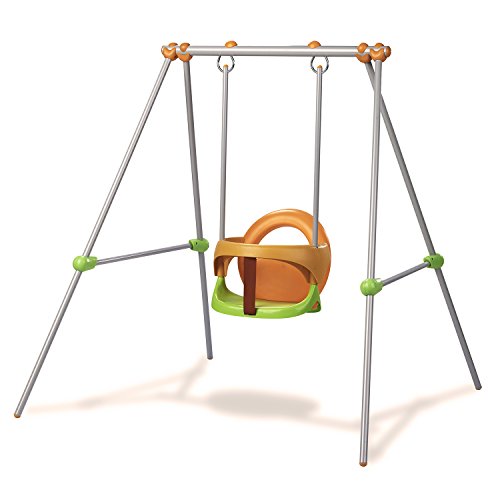 Smoby- Baby Swing Columpio bebé, 120 x 124 x 120 cm (Lysol 310046)