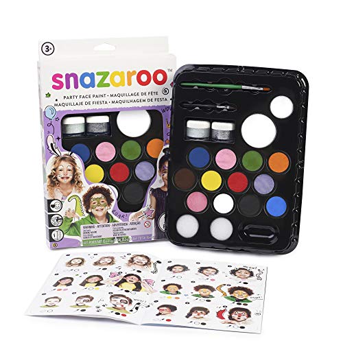 Snazaroo Ultimate Party Pack - Set de Maquillaje de Fiesta