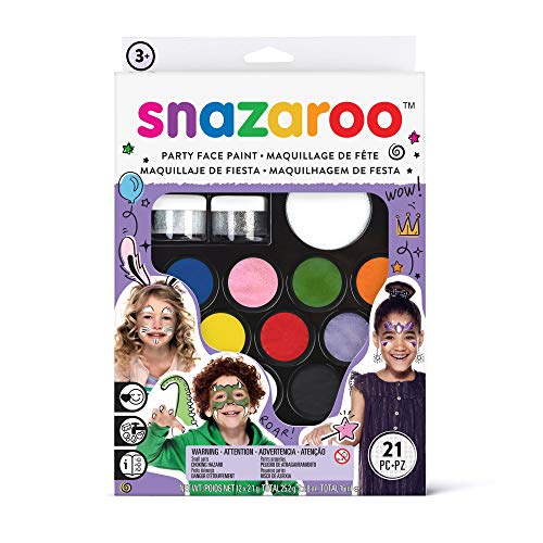 Snazaroo Ultimate Party Pack - Set de Maquillaje de Fiesta