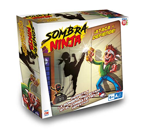 Sombra Ninja - Juego de habilidad muy entretenido para niños mayores de 6 años; combate con la Sombra Ninja - PLAY FUN BY IMC TOYS