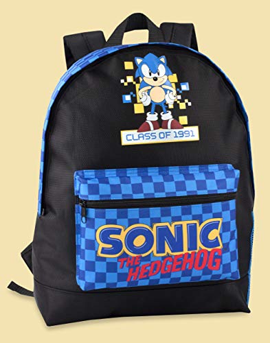 Sonic The Hedgehog Juego En Mochila retro del estilo del muchacho