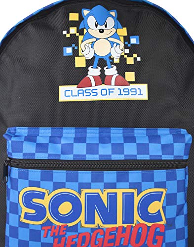 Sonic The Hedgehog Juego En Mochila retro del estilo del muchacho