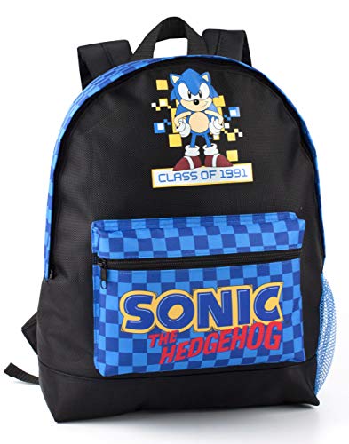 Sonic The Hedgehog Juego En Mochila retro del estilo del muchacho