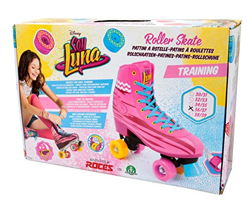 Soy Luna Soy Luna-YLU32410 Patines, Color Rosa/Amarillo, 36-37 (Giochi Preziosi Spagna 70324101)