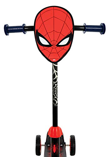 Spider-Man M004008 Tri Scooter, Color Rojo