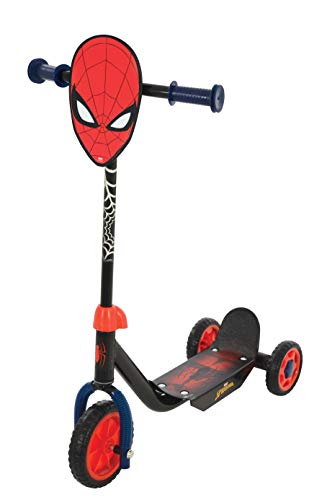 Spider-Man M004008 Tri Scooter, Color Rojo