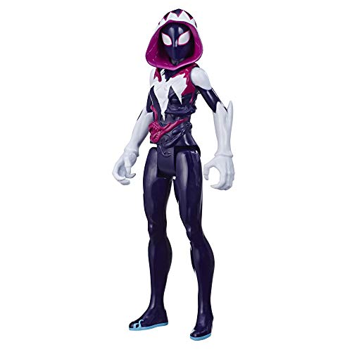 Spiderman Figura Titan Ghost Spider Deluxe, Multicolor (Hasbro E87305X0)