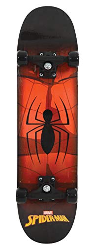 Spiderman M002010 Skateboard, Rojo