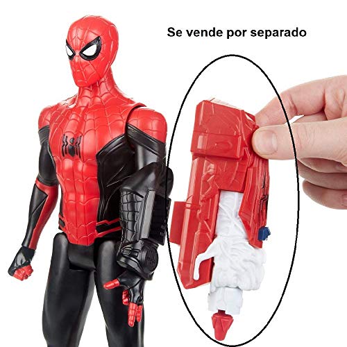 Spiderman- Movie Titan Hero Traje (Hasbro E5766EU4), Multicolor