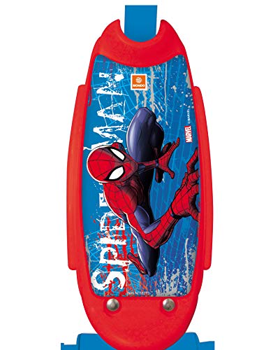 Spiderman - Patinete 3 Ruedas con Bolsa (Mondo Toys 18273)