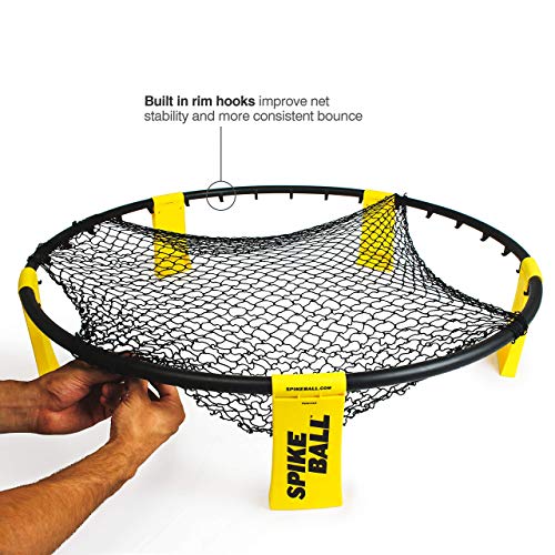 Spikeball - Juego de 3 Bolas - para Jugar al Aire Libre o a Cubierto, sobre el césped, en el Pista, la Playa, el Parque. Incluye 3 Bolas, Bolsa para transportarlo y Libro de Reglas.