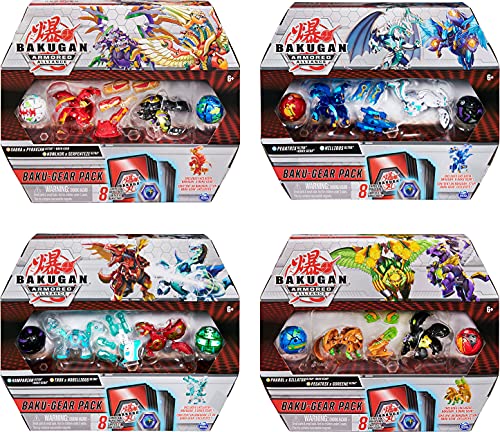 Spin Master Bakugan Armored Alliance: Baku-Gear Pack - Trox Ultra + Baku-Gear & Pegatrix Ultra (20124161)