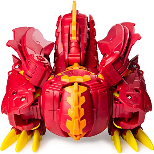 Spin Master- Bakugan-Dragonoid Maximus Juguete, Color naranja, rojo (Concentra 6051243)