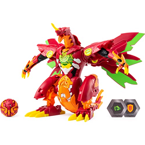 Spin Master- Bakugan-Dragonoid Maximus Juguete, Color naranja, rojo (Concentra 6051243)