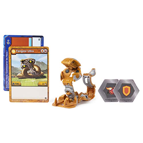 Spin Master Bakugan Ultra Collectible Action Figure 3-Inch Aurelus Fangzor - Deluxe