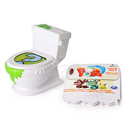 Spin Master Flush force WC 6037313, Baño con dos personajes