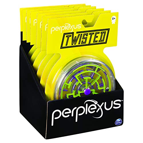 Spin Master Games 6053899 Perplexus Twisted - Juego de Laberinto 3D portátil para niños a Partir de 8 años