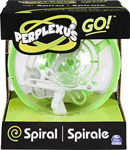 Spin Master Games PERPLEXUS GO-Labyinthe Ruta 3D Rookie con 35 desafíos-Juego de acción y de reflejo-6059581-Modelo Aleatorio-Juguete Infantil para niños de 8 años en adelante (1-6059581)